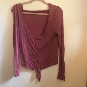 Button up shirt pink